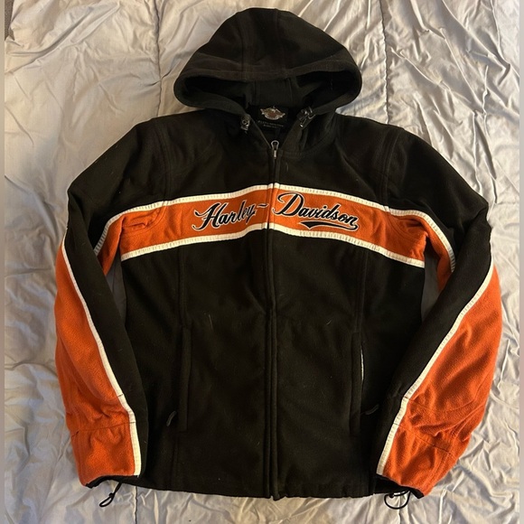 Harley-Davidson Black and Orange Performance Jacket - Picture 7 of 7